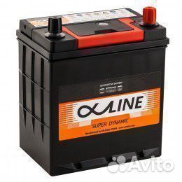 Аккумулятор автомобильный 44 Ач alphaline