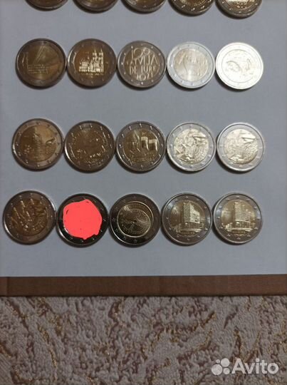 2 евро. Монеты юбилейные