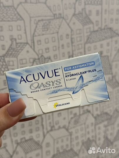 Линзы acuvue oasys astigmatism