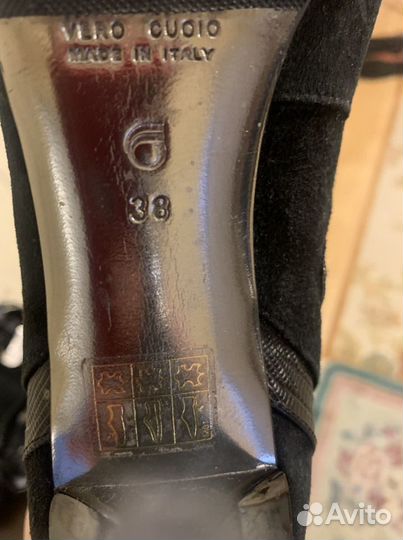 Ботильоны Vero Cuoio 38 оригинал