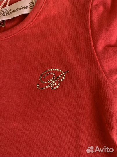 Оригинал Blumarine футболка 6/9 мес