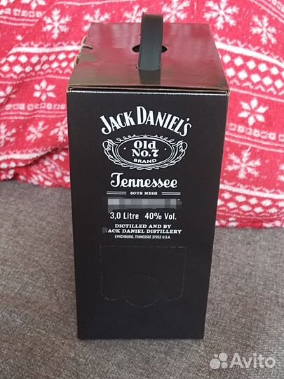 Подарочный набор Джек Дениелс 3л пакет