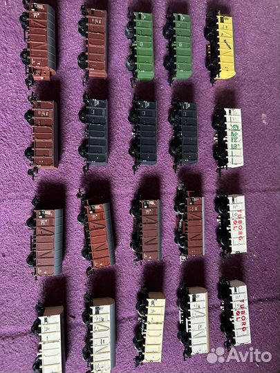 Вагоны товарные 12 мм tt hobby