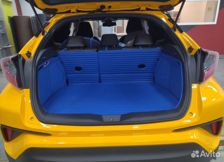 Автоковры премиум на Toyota Hilux Surf