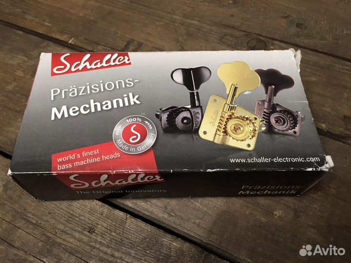 Колки для бас-гитары Schaller M4 3L/2R