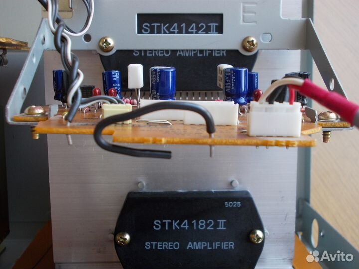 Блок У/М музыкального центра sony