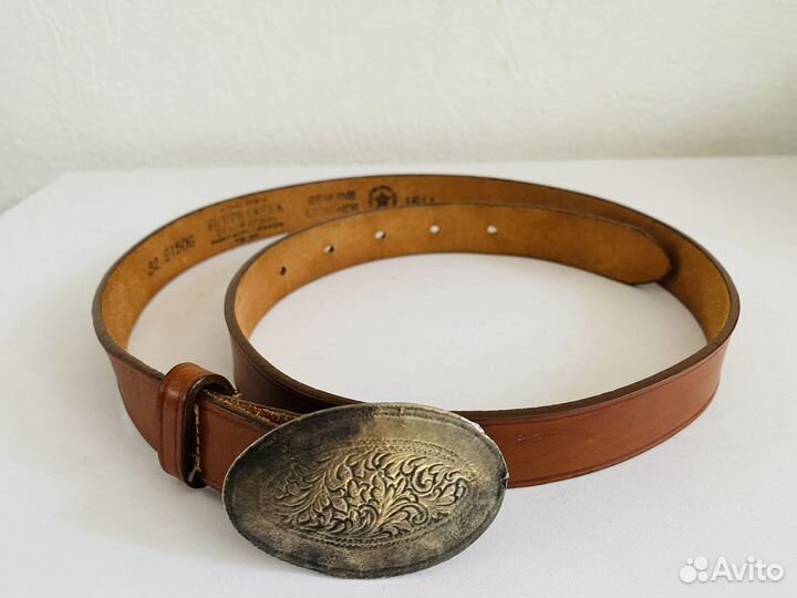 Silver Creek.Made in U.S.A.кожаный ремень. 80