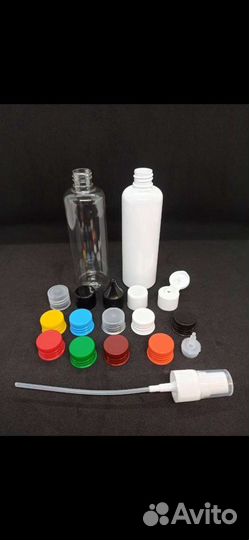 Флаконы Пэт на 10,20,30,50,60 и 100мл со спреем