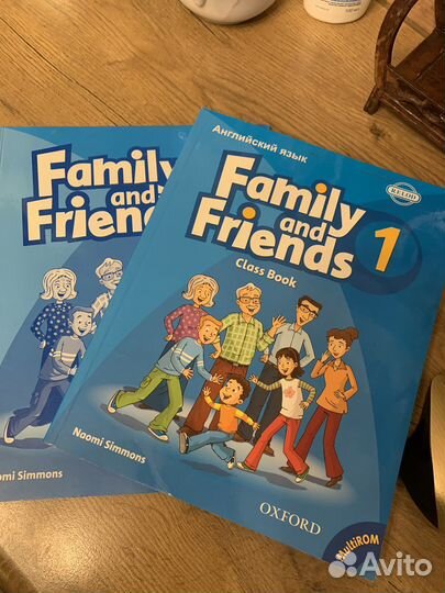Учебник и рабочая тетрадь Family and Friends 1