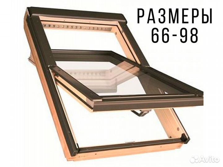 Мансардное окно fakro FTS-V U4 66*98