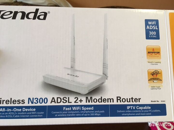 Роутер Tenda D302