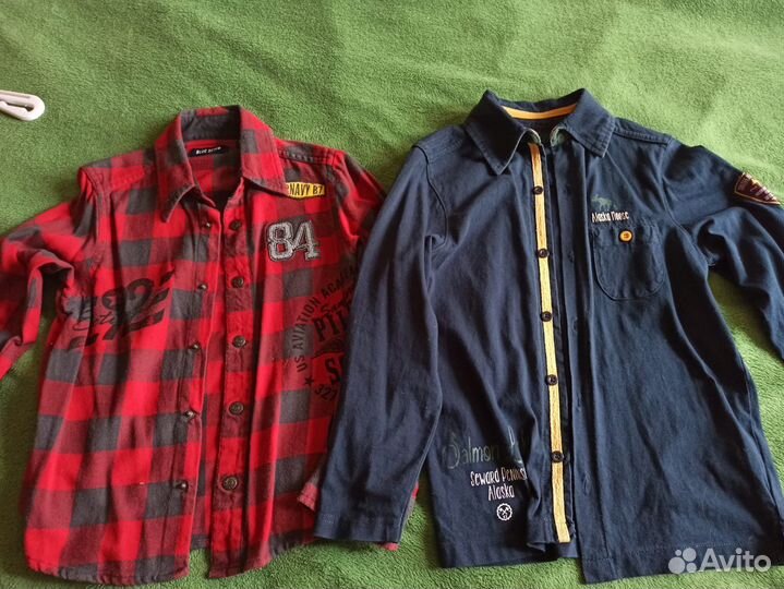 Рубашка для мальчика 116-128