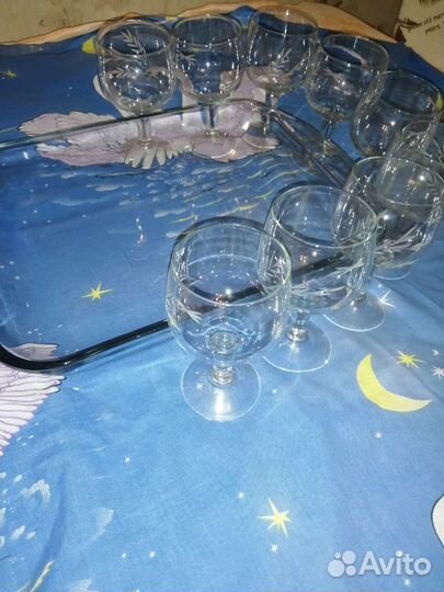 Фужеры, фруктовница бокалы