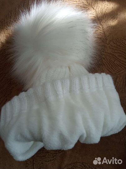 Шапка зима на девочку