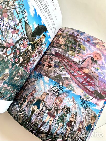 Книга японские иллюстрации / Illustration