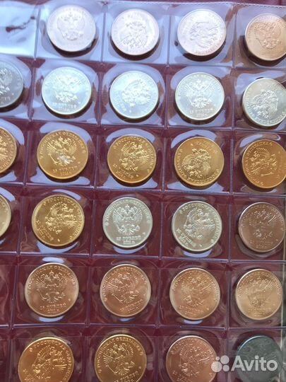 Монеты Сочи золото серебро бронза 25 руб