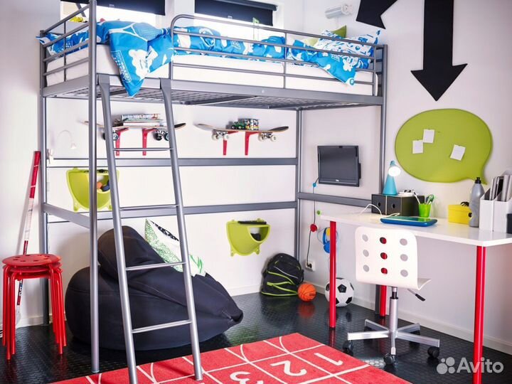 Детская кровать чердак