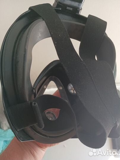 Маска для подводного плавания с трубкой