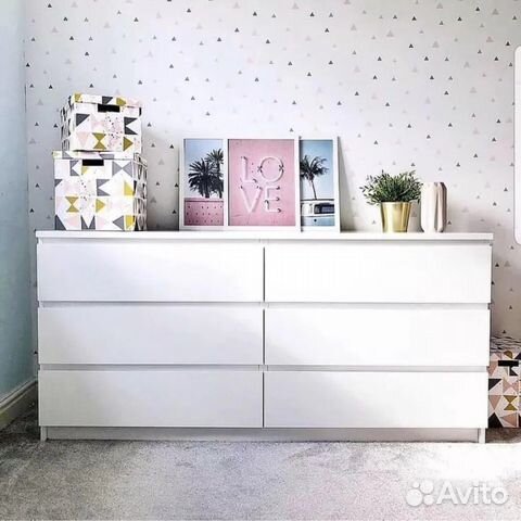 Комод 6 ящиков (мальм) много цветов купить в Санкт-Петербурге | Товары ...