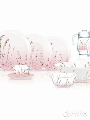 Столовый сервиз Luminarc simply trompette 46 пред