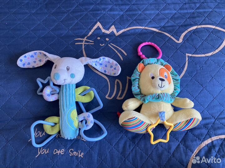 Мягкие погремушки