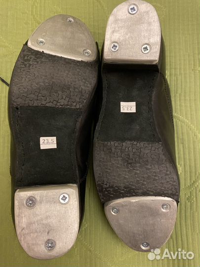 Ботинки новые кожаные 37,5 для степа