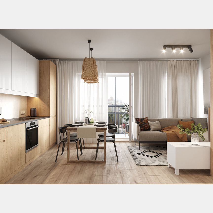 2-к. квартира, 55,5 м², 21/23 эт.