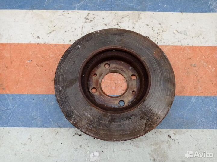 Диск тормозной передний Hyundai Solaris 2 HCR