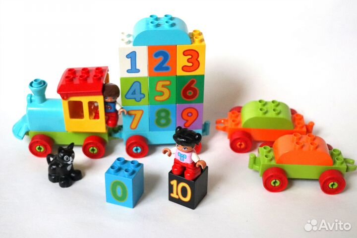 Lego Duplo - Мой первый поезд с цифрами 1-10