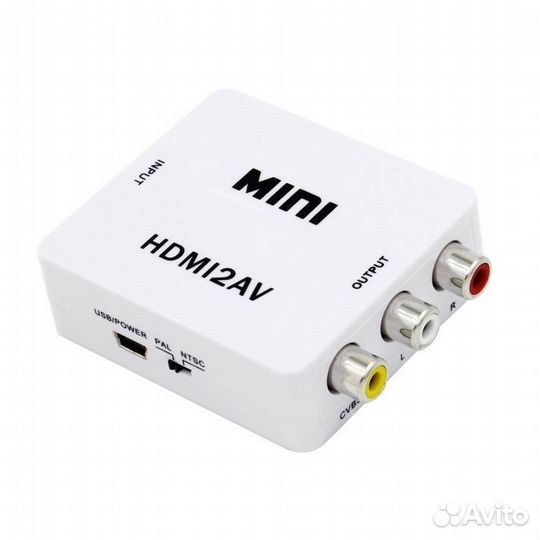 Преобразователи rca в hdmi -обратно аналог в цифру