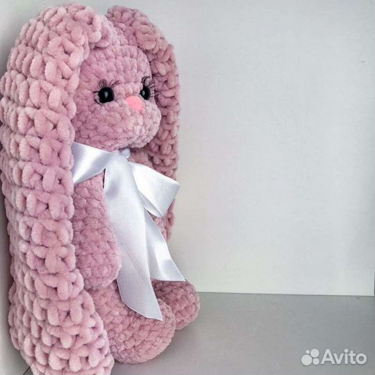 Вязаный зайка