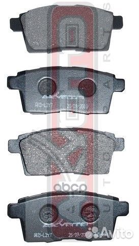 Колодки тормозные дисковые задние mazda CX-7 ER