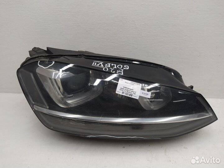 Фара правая Volkswagen Golf-7(2012-2017) 2014
