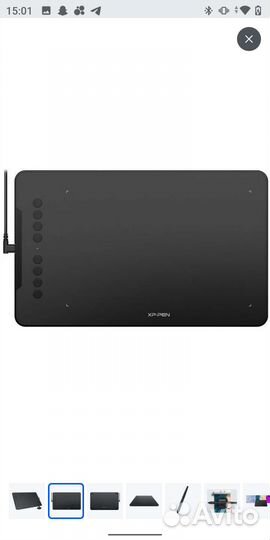 Графический планшет xp pen deco 01 v2