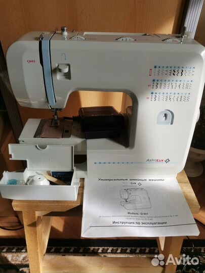 Швейная машинка Astralux Q 601 с петлей-автомат