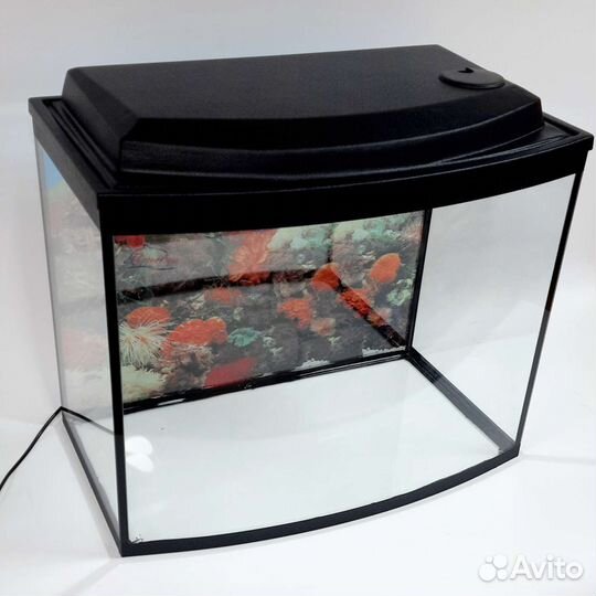 Аквариумы 85 литров с крышкой и светом