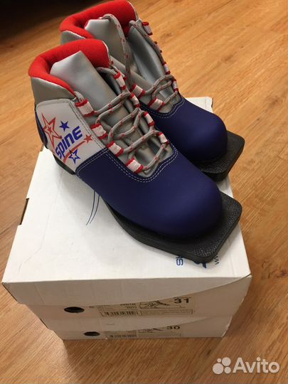 Ботинки лыжные Spine детские