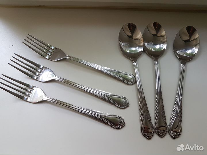 Столовые приборы Essa Испания 10ложек+10вилок