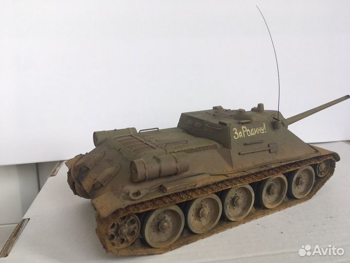 Модель самоходки Су-85 масштаб 1/35