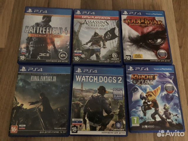 Игры ps4