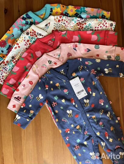 Комплект слипов Next 62 размер (3М) новые