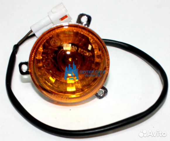 Поворотник передний левый в сборе (модель С) stel