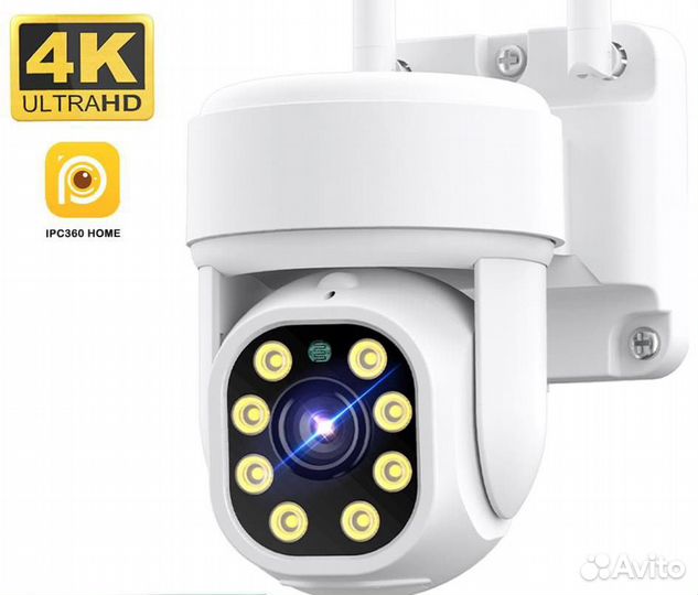 Камера видеонаблюдения 8 mp