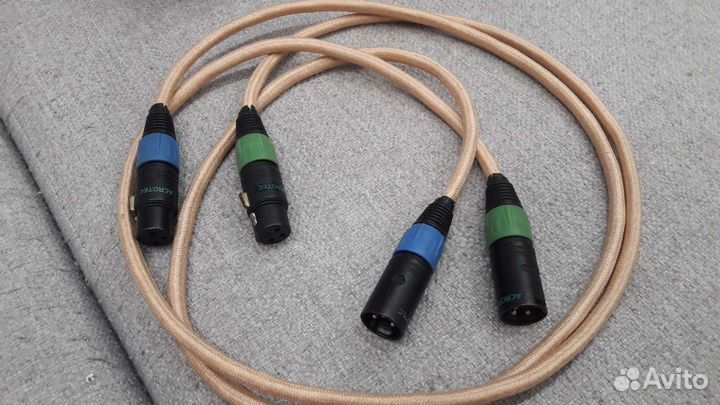 Acrotec 8N-2090 XLR, кабель межблочный