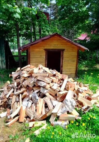 Дрова сухие в укладку любого объема