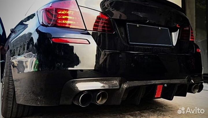 Диффузор BMW F10 стоп сигнал M Performance