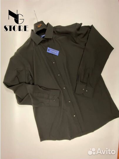 Рубашка мужчка черная