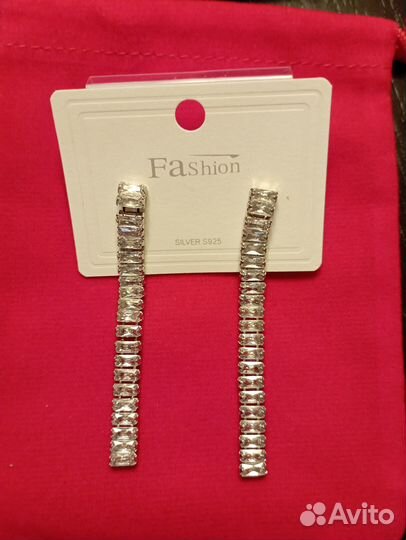 Серьги нарядные