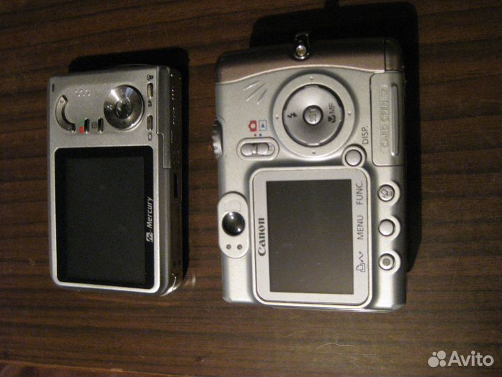 Фотоаппараты Canon и Mercury