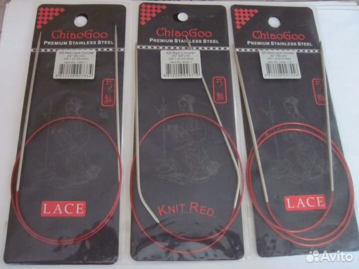 Спицы GhioGoo, пряжа